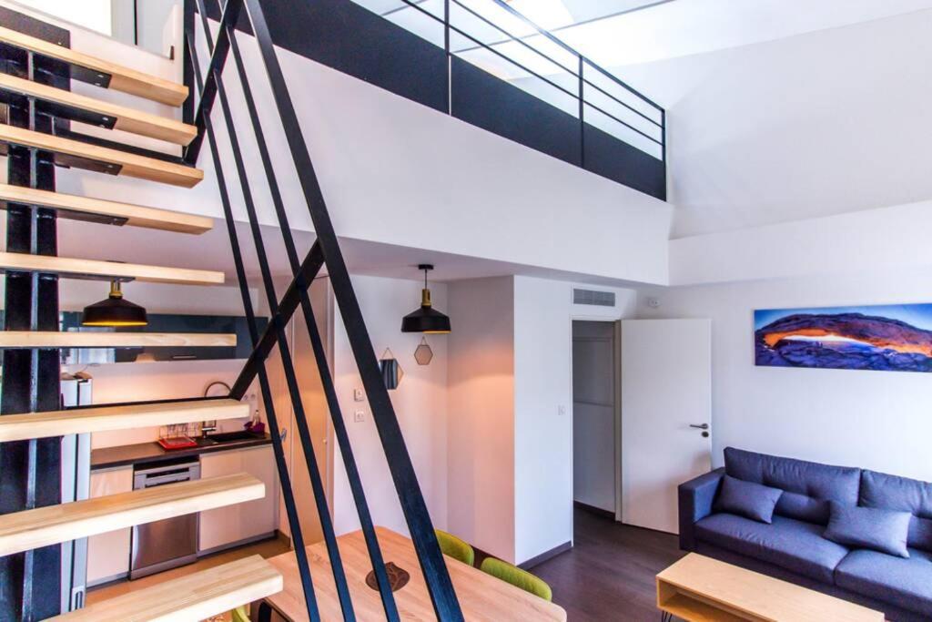 Appartement Haussmannien Type Loft, Climatise - Vieux-Port-Le Panier, Marseille Exterior photo